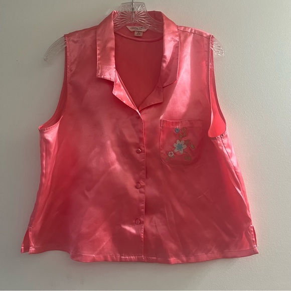 VINTAGE Classic Satin Pajama Short Set - Picture 2 of 10